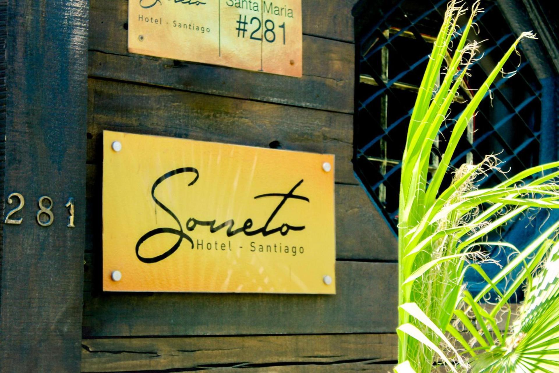 Hotel Sonetto Santiago Kültér fotó
